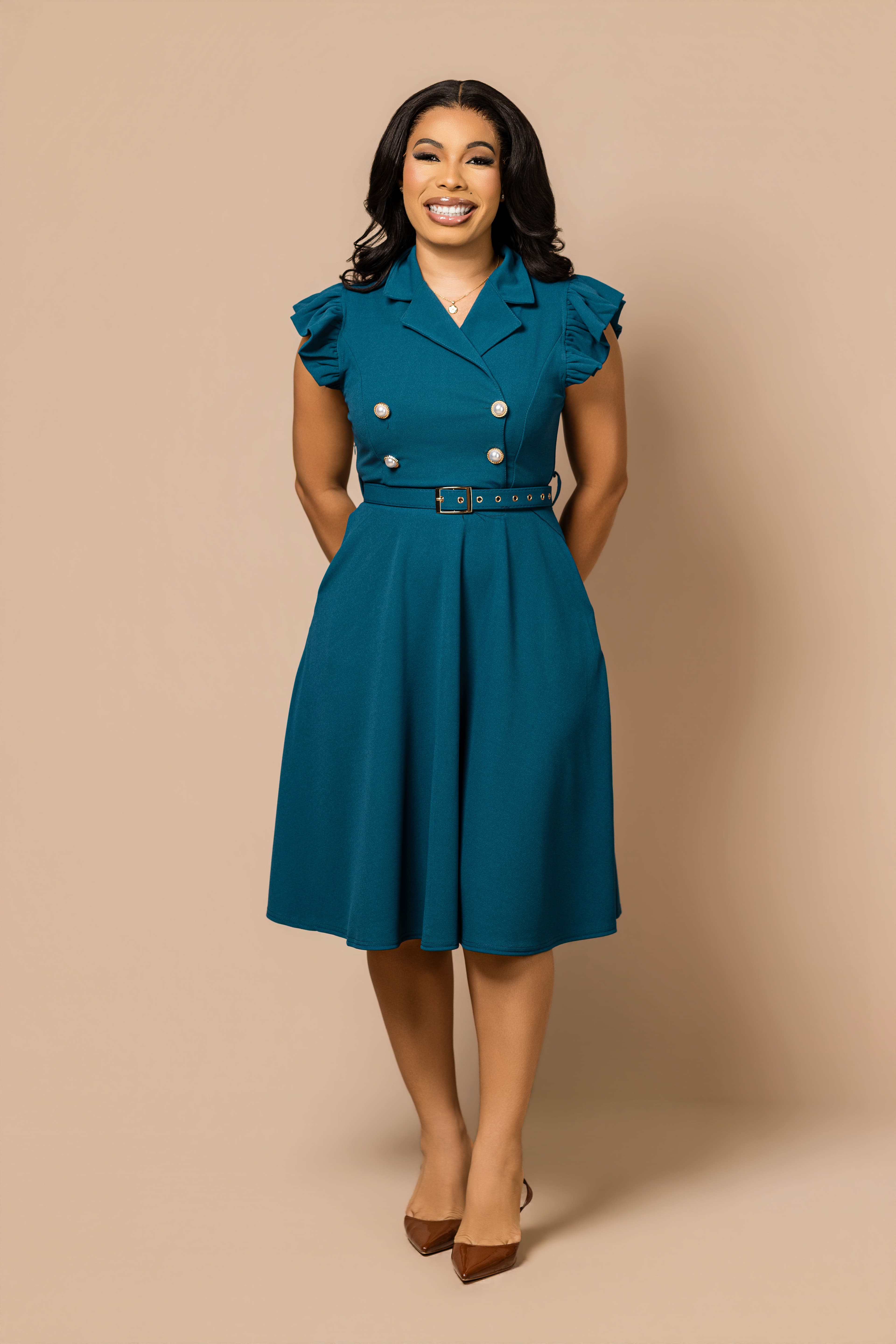 Seyram flair dress