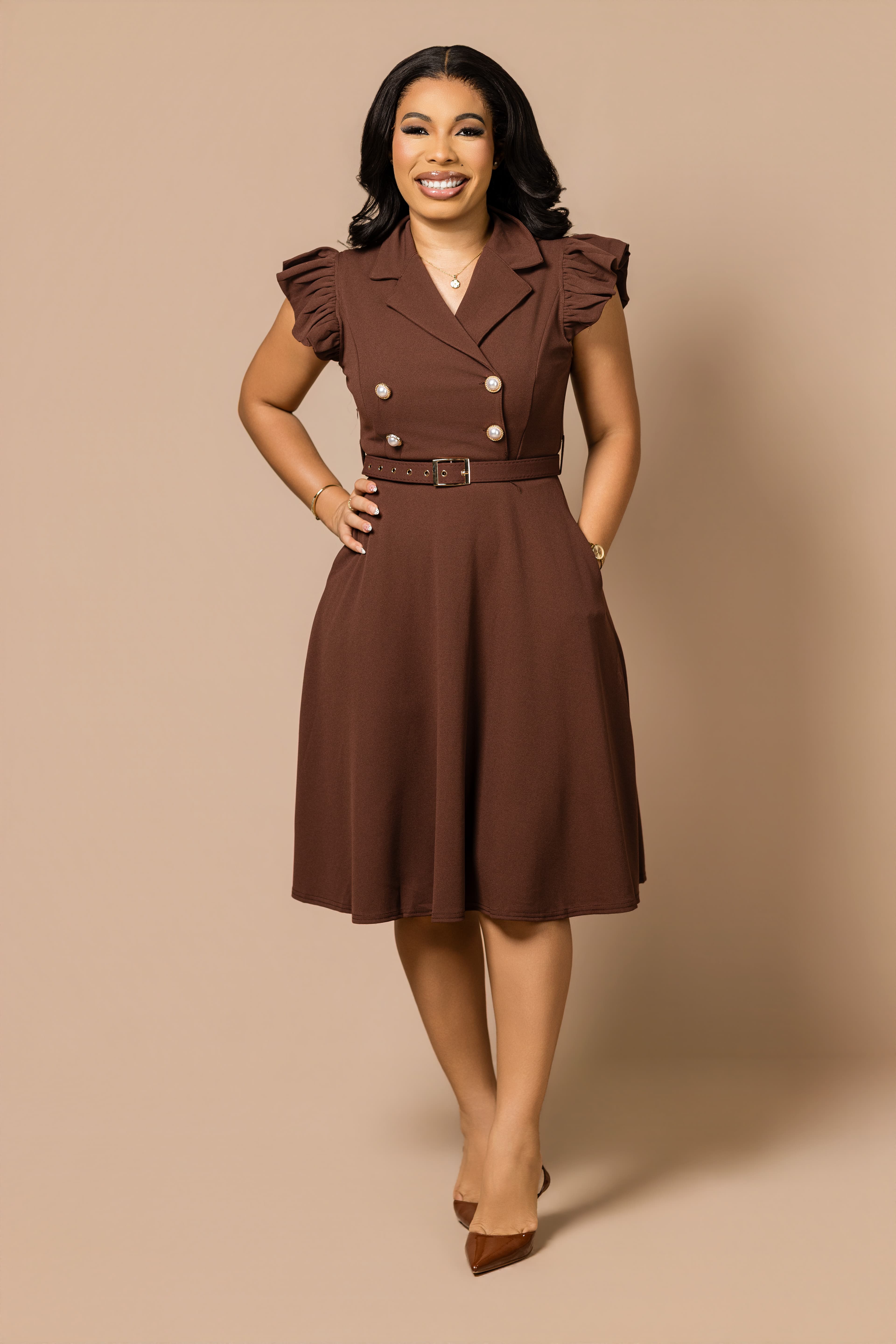 Seyram flair dress