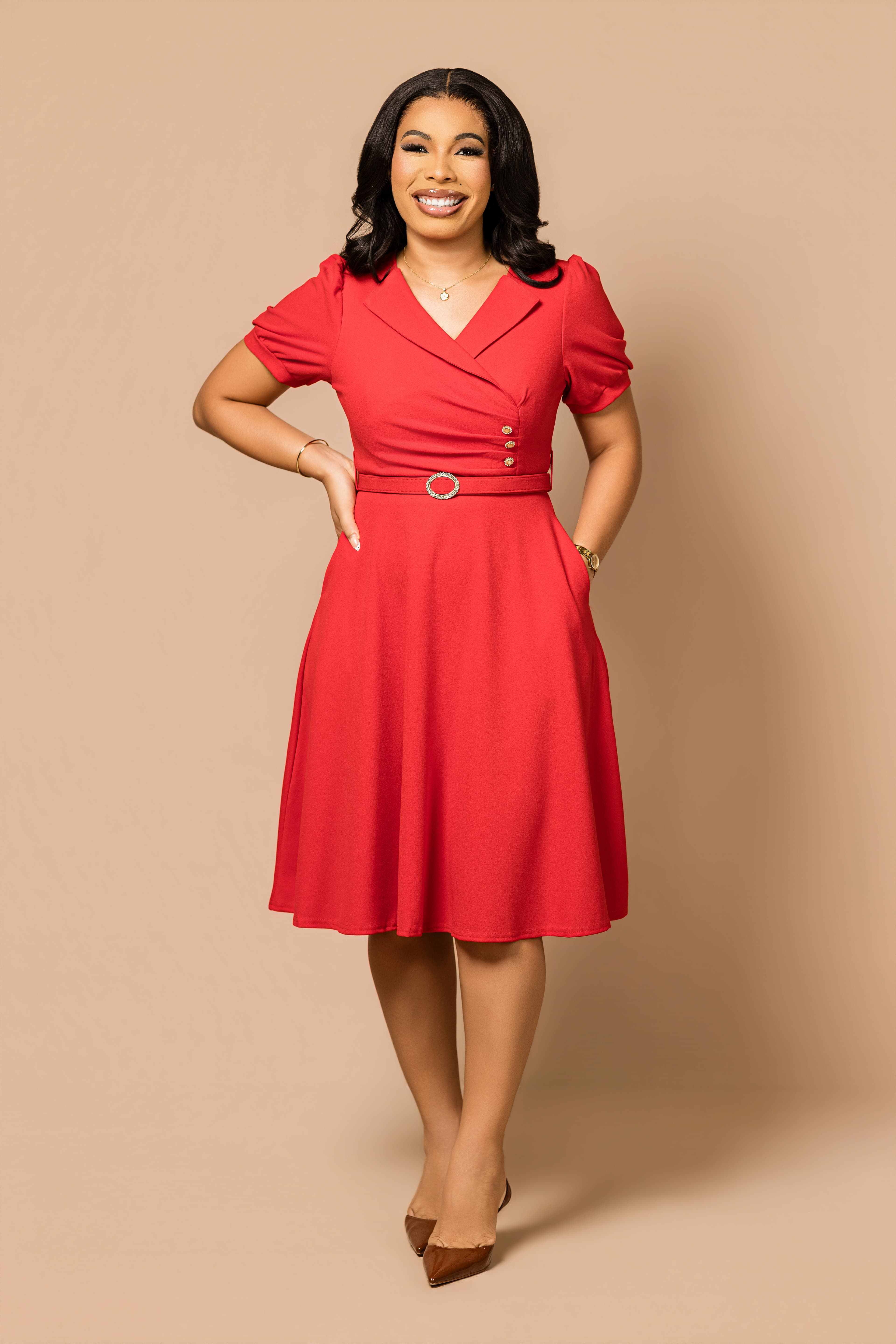 Selasi flair dress