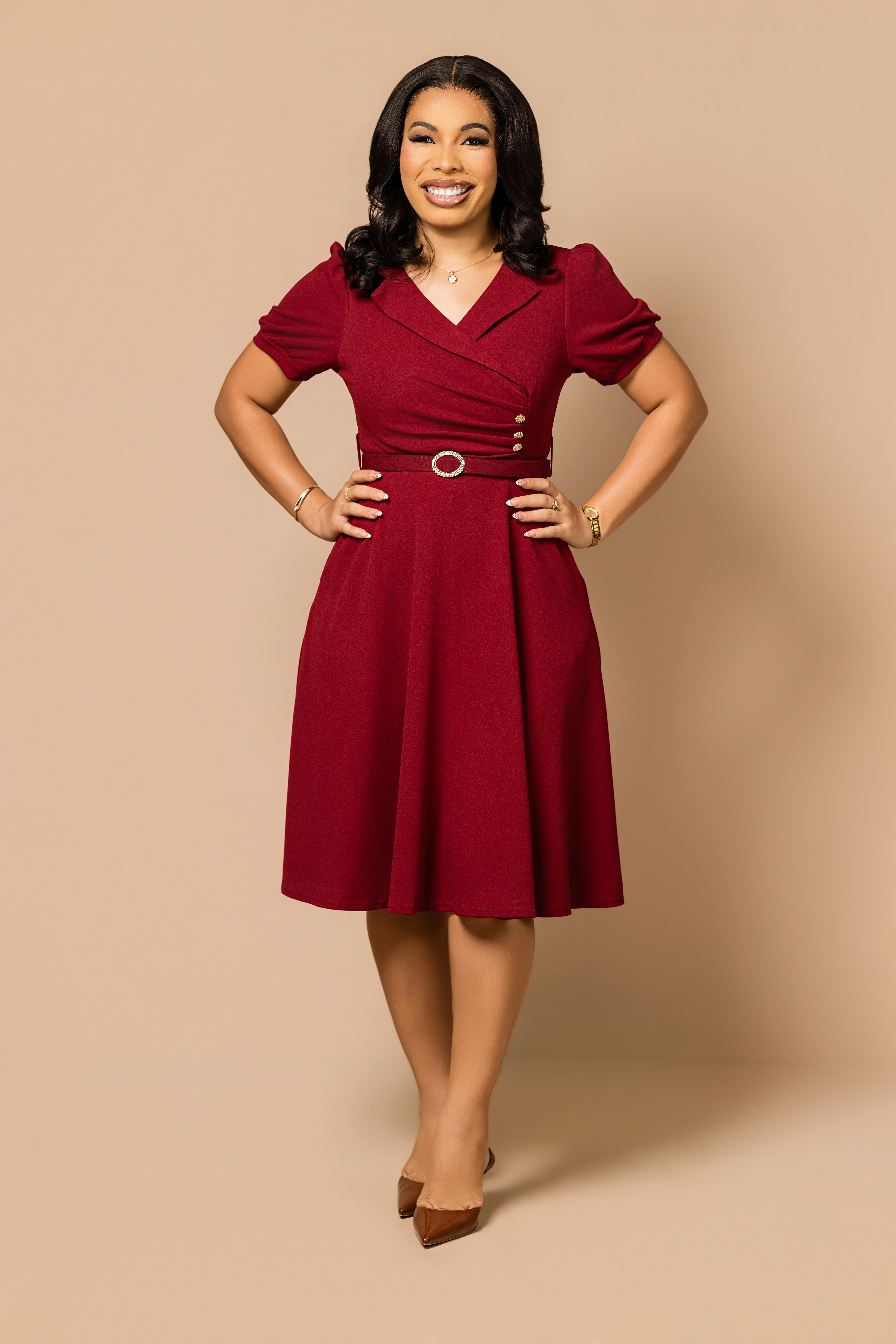 Selasi flair dress