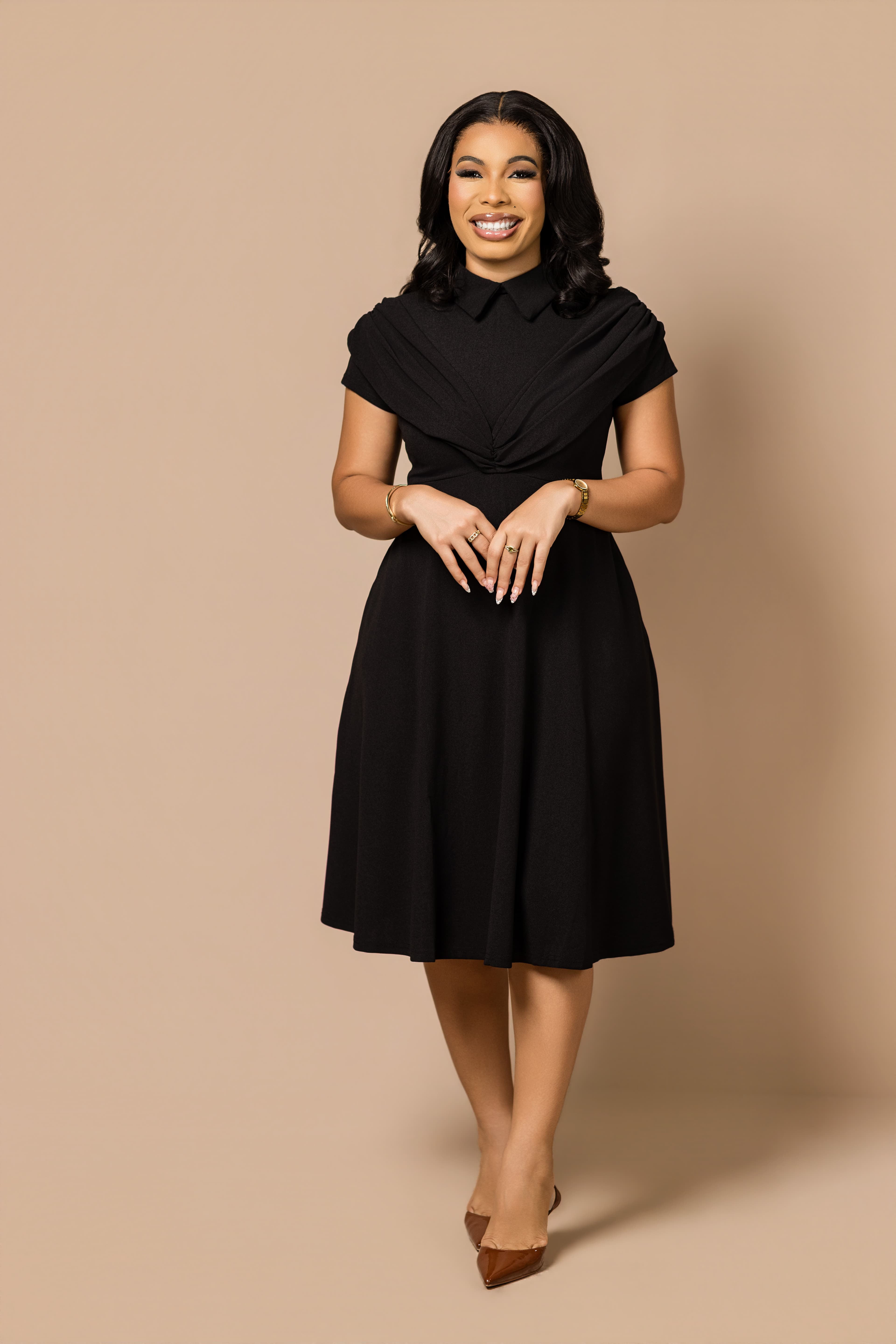 Awula flair dress